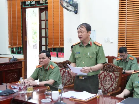 Công bố quyết định bổ nhiệm lại Phó Giám đốc Công an tỉnh Cao Bằng