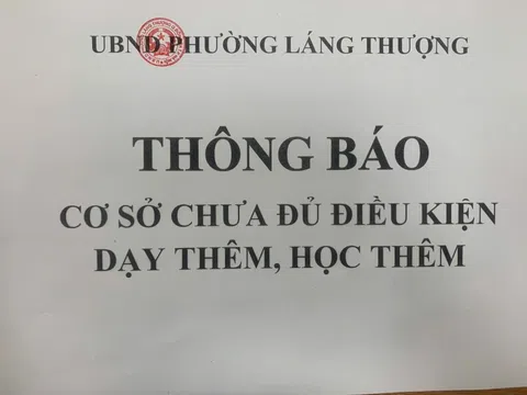Hà Nội đóng cửa trung tâm dạy thêm, kiểm điểm giáo viên vi phạm Thông tư 29