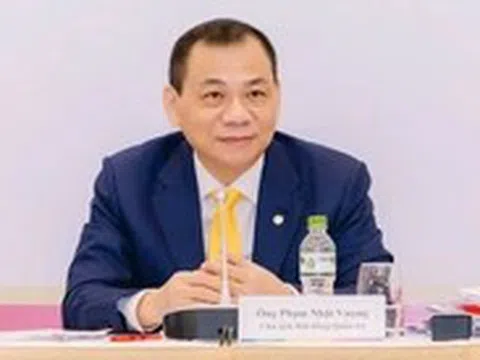 Doanh nghiệp của tỉ phú Phạm Nhật Vượng tăng vọt doanh thu nhờ sản xuất công nghiệp và bất động sản
