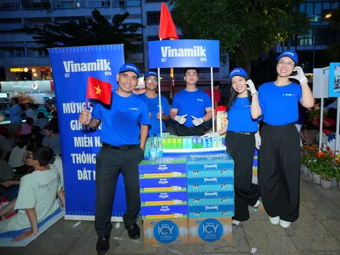 Vinamilk hòa cùng niềm vui của ngày hội thống nhất non sông