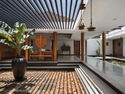 Chiêm ngưỡng ngôi nhà 'thở' giữa lòng thiên nhiên