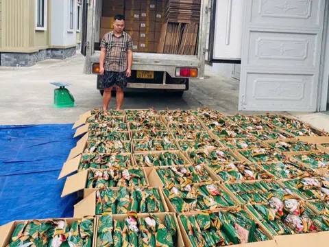 Thu giữ 5,3 tấn chân gà rút xương không rõ nguồn gốc tại Tuyên Quang