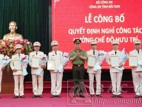 Nhiều lãnh đạo cấp phòng Công an tỉnh Bắc Kạn xin nghỉ hưu trước tuổi
