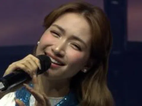 Hòa Minzy hát ca khúc Biển hát chiều nay trong chương trình 'Lời thề giữ biển'