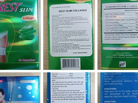 Thu hồi thực phẩm bảo vệ sức khoẻ chứa chất cấm Sibutramine