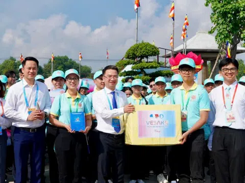 Gần 600 thanh niên tình nguyện phục vụ Đại lễ Vesak 2025