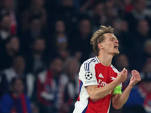 Thiếu bản lĩnh, Arsenal ngậm ngùi nhìn PSG vào chung kết Cúp C1 châu Âu 2025