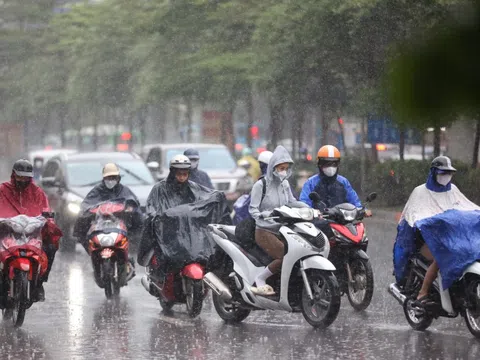 Miền Bắc, miền Trung sắp đón mưa lớn diện rộng