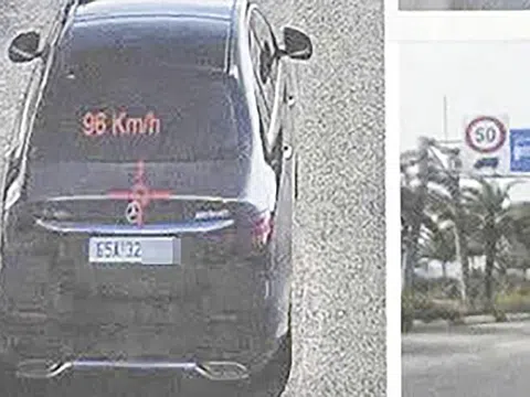 Ô tô vi phạm tốc độ 14 lần qua nhiều tỉnh