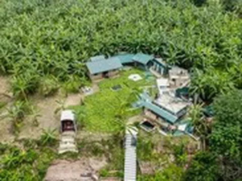 Đã cưỡng chế hàng loạt nhà tôn lắp ghép giữa sông Hồng ở Hà Nội