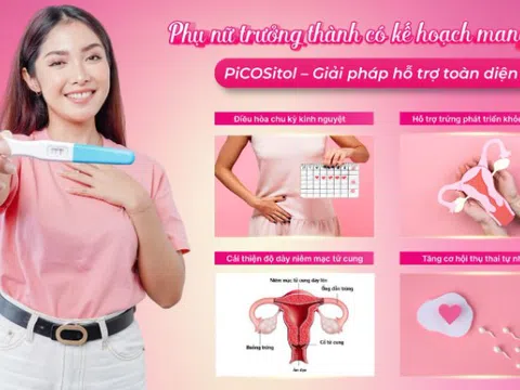 Phụ nữ chuẩn bị mang thai nên bổ sung gì? Bật mí TPBVSK PiCOSitol