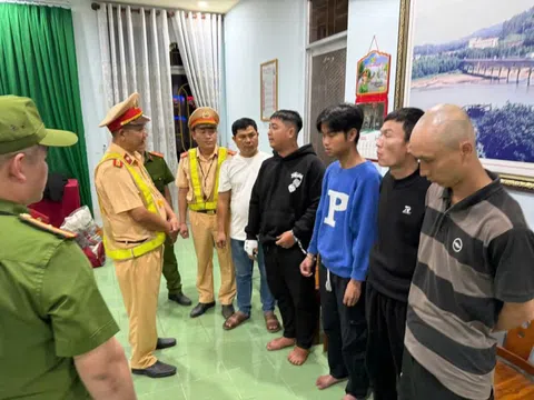 Quảng Ngãi bắt nhóm nghi can gây án ở Lâm Đồng trên đường bỏ trốn