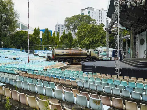 Cảnh hoang tàn ở sân khấu Lan Anh, Trống Đồng khi dừng hoạt động
