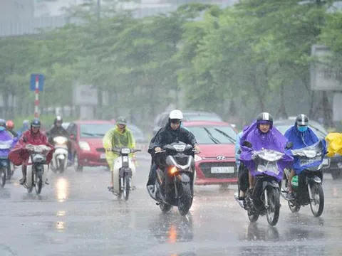 Miền Bắc sắp đón mưa dông
