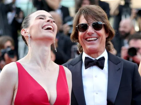 Tom Cruise tình tứ với người cũ, Leonardo Dicaprio gây bất ngờ ở Cannes