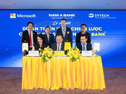 Nam A Bank số hóa môi trường làm việc, thúc đẩy năng suất và tăng cường bảo mật