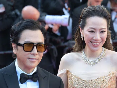 Chân Tử Đan dẫn vợ hoa hậu lên thảm đỏ Cannes, tỷ phú Amazon bị mạo danh