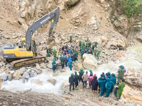 Vụ sạt lở công trường thủy điện ở Lai Châu: Tìm thấy 3 thi thể