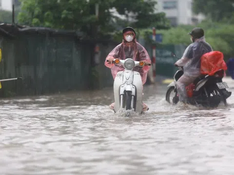 Từ chiều tối nay, miền Bắc lại đón mưa lớn