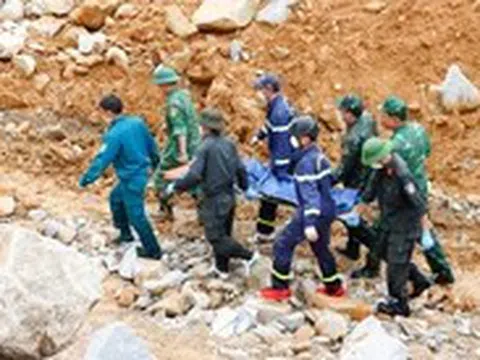 Tìm thấy 5 thi thể nạn nhân vụ sạt lở thủy điện Tả Páo Hồ 1A
