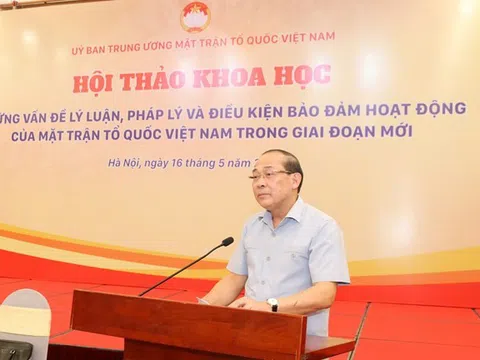 Thông tin về phương án các tổ chức - chính trị xã hội trực thuộc MTTQ Việt Nam