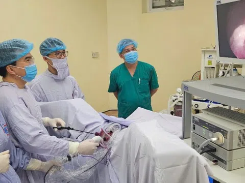 Lần đầu tiên Việt Nam điều trị thành công ung thư phụ khoa bằng nội soi