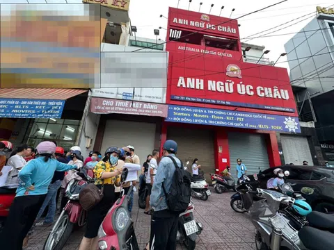 Trung tâm Anh ngữ đột ngột đóng cửa, hàng trăm phụ huynh điêu đứng
