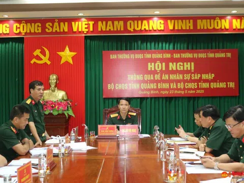 Tỉnh Quảng Trị mới sẽ có 5 ban chỉ huy phòng thủ khu vực