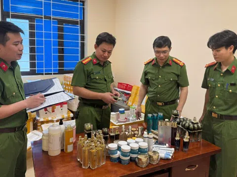 Triệt phá cơ sở sản xuất, buôn bán số lượng lớn mỹ phẩm giả ở Thanh Hóa