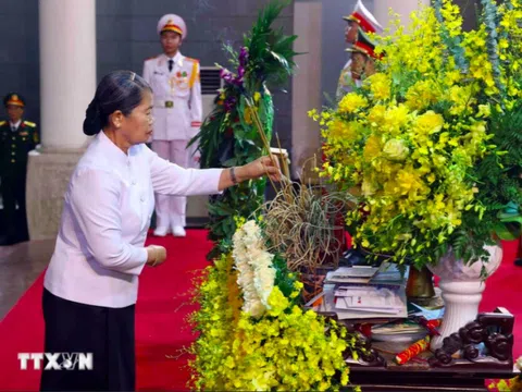 Campuchia trân trọng những đóng góp to lớn của nguyên Chủ tịch nước Trần Đức Lương