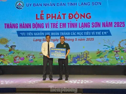 Lạng Sơn kêu gọi dành nguồn lực cho trẻ em