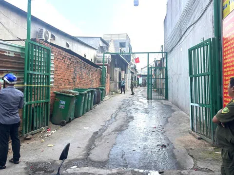 Công an vào cuộc vụ gần 50 căn nhà liền kề xây trên đất nông nghiệp ở Bình Dương