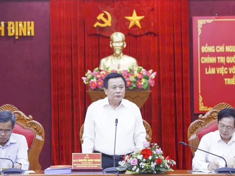 Đoàn công tác Trung ương làm việc với lãnh đạo tỉnh Bình Định và Gia Lai