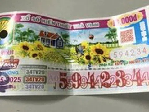 Chủ đại lý ở quận 10 bị lừa đổi vé số giả trúng thưởng giải ba