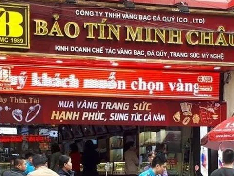 Bảo Tín Minh Châu dính sai phạm gì trong kinh doanh vàng?