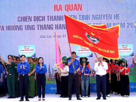 T.Ư Đoàn ra quân Chiến dịch Thanh niên tình nguyện Hè năm 2025