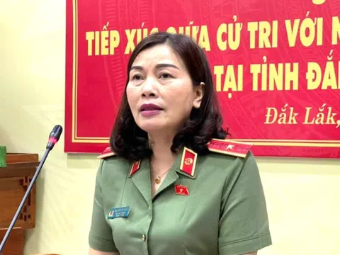 Thiếu tướng Nguyễn Thị Xuân vẫn đảm nhận nhiệm vụ đại biểu Quốc hội