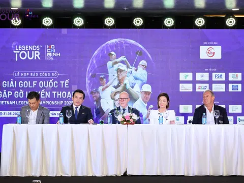 60 huyền thoại golf thế giới tranh tài tại Vietnam Legends Championship 2025