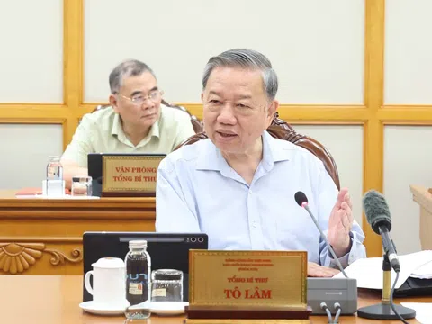 Tổng Bí thư Tô Lâm: Bố trí, sắp xếp cán bộ theo đúng nguyên tắc, yêu cầu