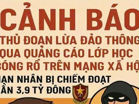 Lên mạng tìm lớp học bóng rổ cho con, một phụ huynh bị lừa gần 3,9 tỷ đồng