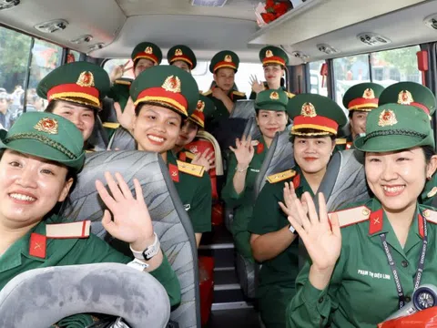 Lực lượng diễu binh A80 của Quân đội luyện tập và hợp luyện tại 5 địa điểm