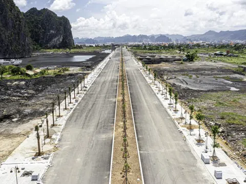 'Bay' trên đường bao biển gần 500 tỷ đồng sắp hoàn thành ở Cẩm Phả