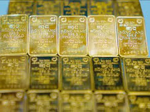 Giá vàng SJC cao hơn thế giới 12 triệu đồng/lượng