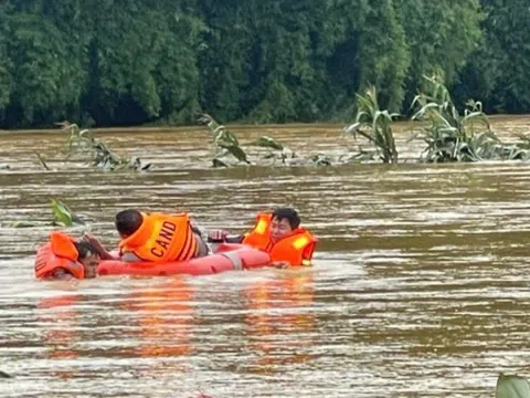 Mưa gây ngập sâu tại Lai Châu