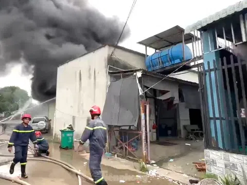 [CLIP] Lửa bao trùm xưởng phế liệu ở Bình Dương