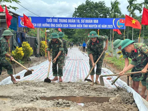 Nhiều hoạt động ý nghĩa, thiết thực Chiến dịch thanh niên tình nguyện Hè ở Quảng Trị