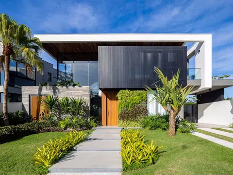 Tổ ấm ven biển đậm chất nghỉ dưỡng với thiết kế mở
