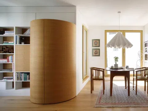 Thiết kế vách ngăn linh động, tăng công năng trong căn hộ nhỏ
