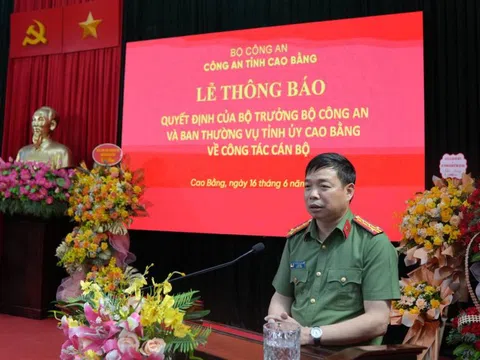 Cao Bằng có tân giám đốc công an tỉnh