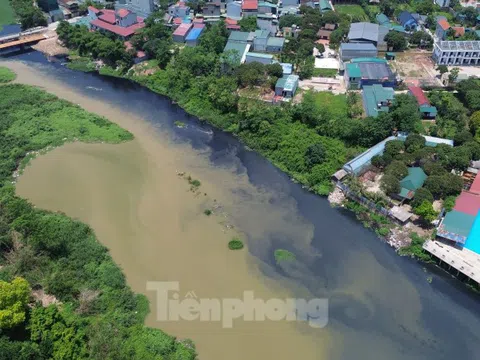 Hà Nội thực hiện cao điểm xử lý, giải tỏa vi phạm đê điều ven sông Đáy